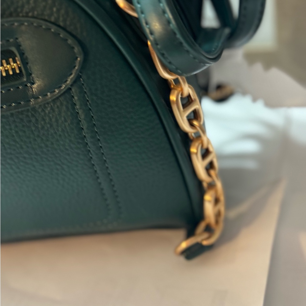 Green Leather Handbag - Picture 3 of 7